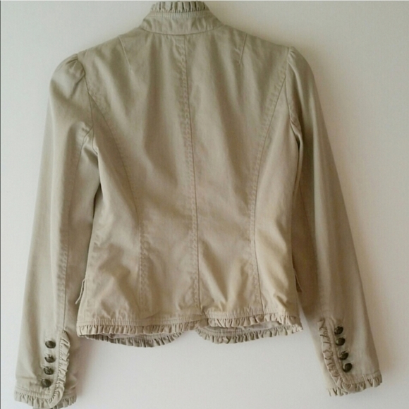 Tommy Hilfiger Ruffle Military Jacket XS - Picture 2 of 8